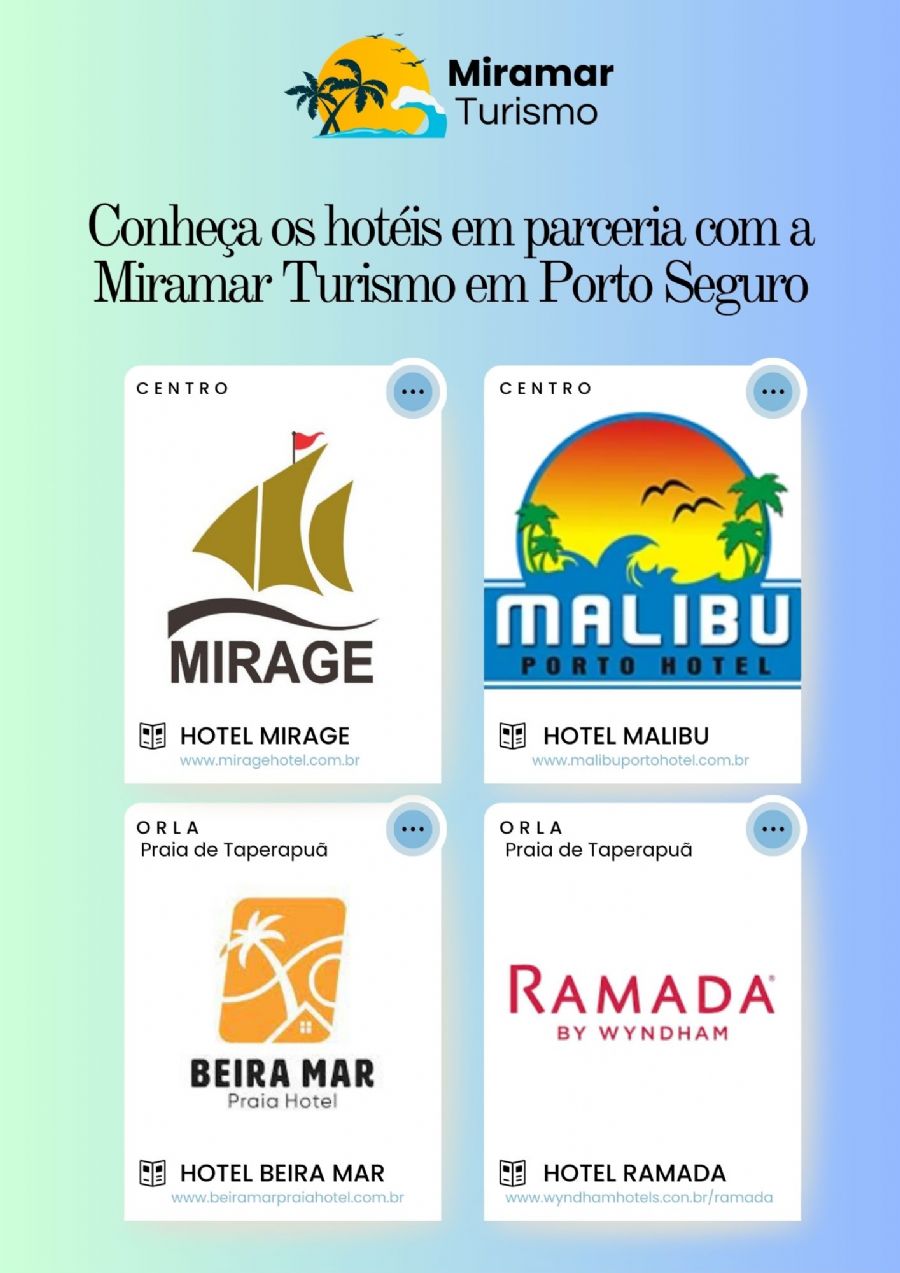 Porto Seguro SAÍDAS SEMANAIS